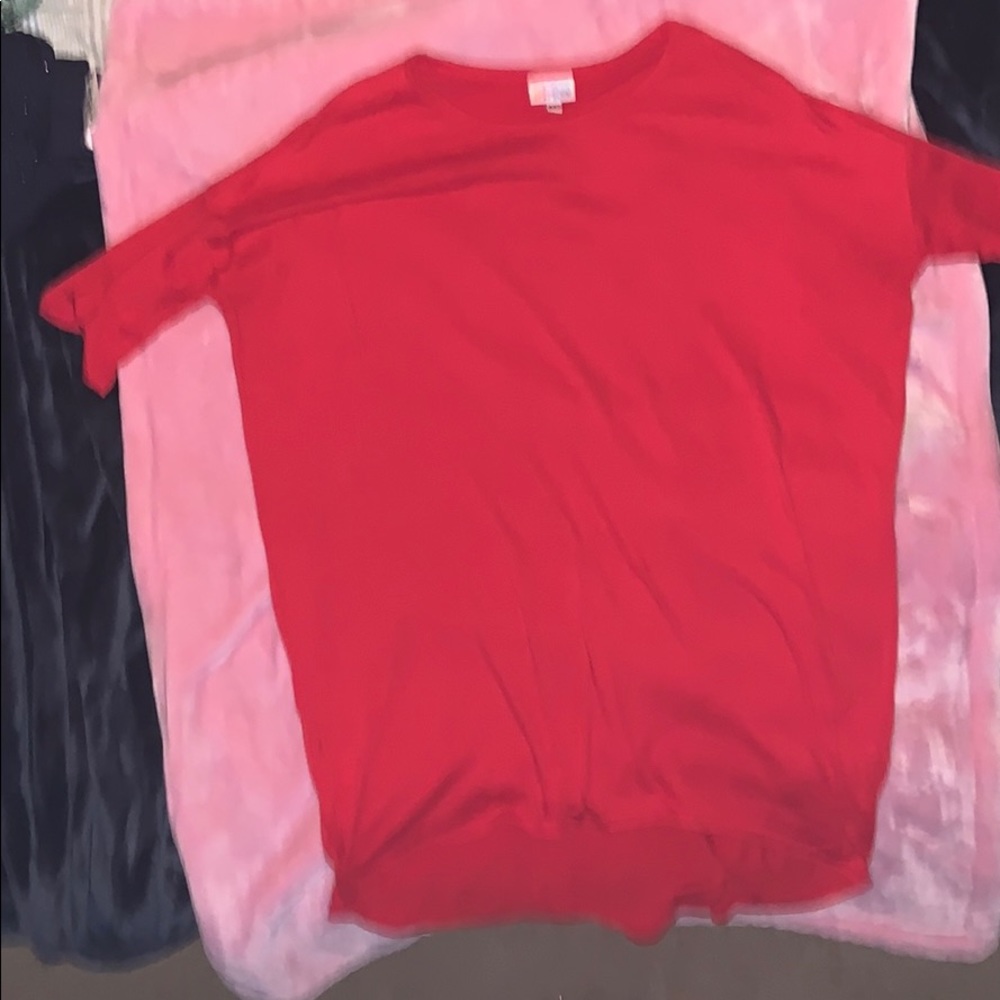 LuLaRoe red xxs Irma